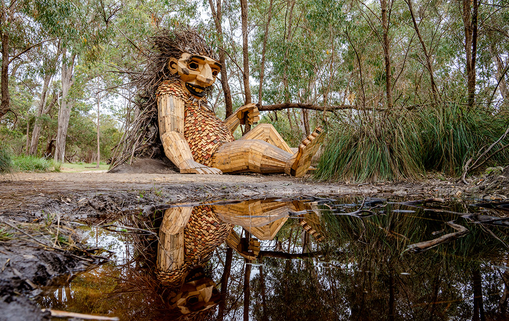 Giants of Mandurah by Thomas Dambo - Marlee Reserve
