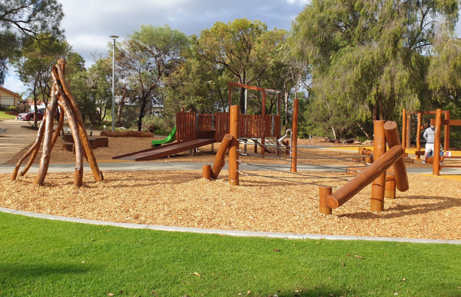 Nature playground at Kangaroo Paw Park