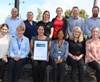 City of Mandurah's Health Services team with Environmental Health Local Government Team of the Year award