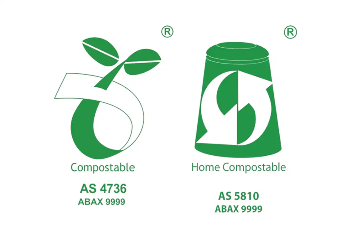 Compostable icons Compostable icons